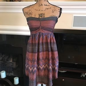 O'Neill strapless dress